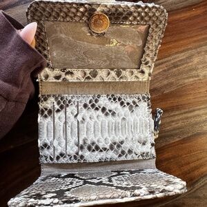 100% Python Leather Wallet